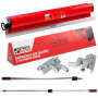 Zestaw do Gładzi PRO: Szpachla Nóż 60cm + Adapter + Kij 1,9m