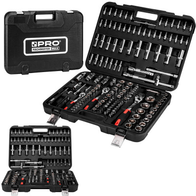 Zestaw kluczy nasadowych PRO-WK428 172 elementy