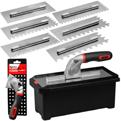 zestaw 6 pac glazurniczych pro fachmayer w skrzynce